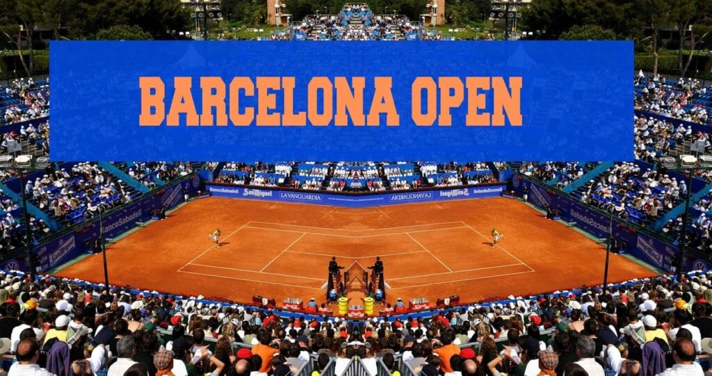 Теннисный красивый спектакль на Barcelona Open-2022