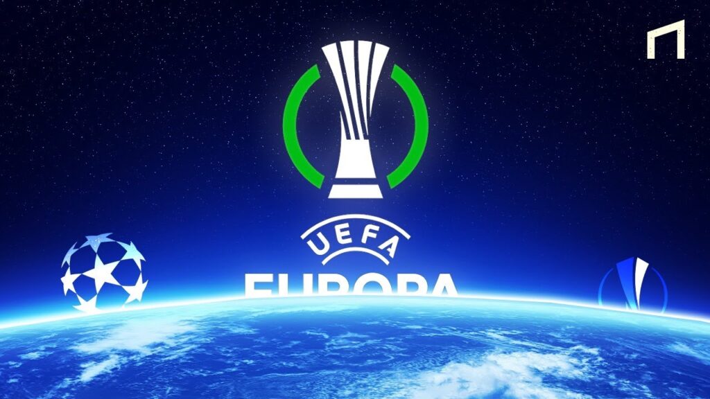 Лч 21 22. Эмблема Лиги конференций УЕФА. Лига конференций УЕФА фон. Лига Европы и лига конференций - лого. Conference League 2022.