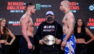 Вадим Немков – Юлиус Англицкас: прямая видеотрансляция Bellator 268, смотреть онлайн 17.10.2021