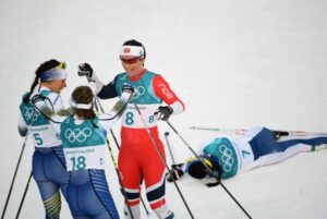 Лыжи Пекин Олимпиада
