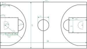 площадка баскетбол