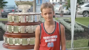 Даниил Медведев в детстве