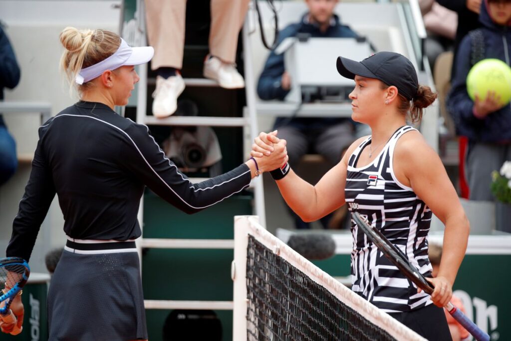 Эшли Барти — Аманда Анисимова: прямая видеотрансляция, смотреть онлайн 23.01.2022