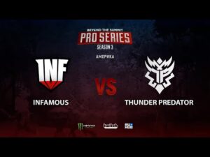 BTS Pro Series. Thunder Predator — Infamous: прямая видеотрансляция, смотреть онлайн 27.02.2022