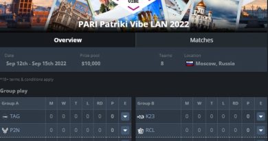 PARI Patriki Vibe LAN 2022