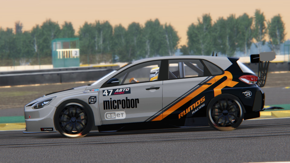 RUMOS eRACING Team. Представляем болиды команды в виртуальных гонках!