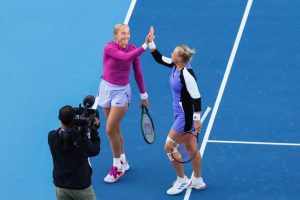 Вероника Кудерметова/Элисе Мертенс – Мирра Андреева/Диана Шнайдер: ¼ финала US open
