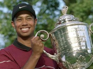 Тайгер Вудс гольф